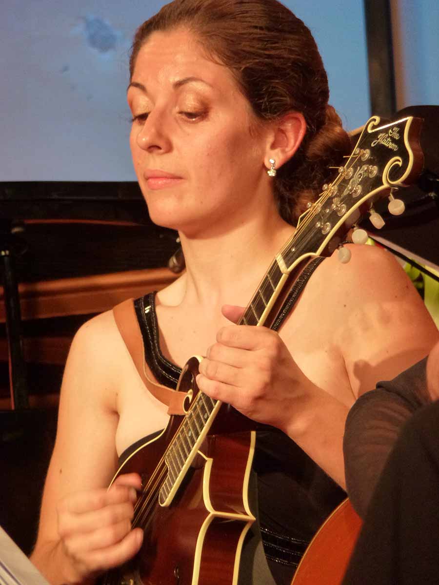 Sabine Marzé, artistic director of Castellar International Mandolin Festival